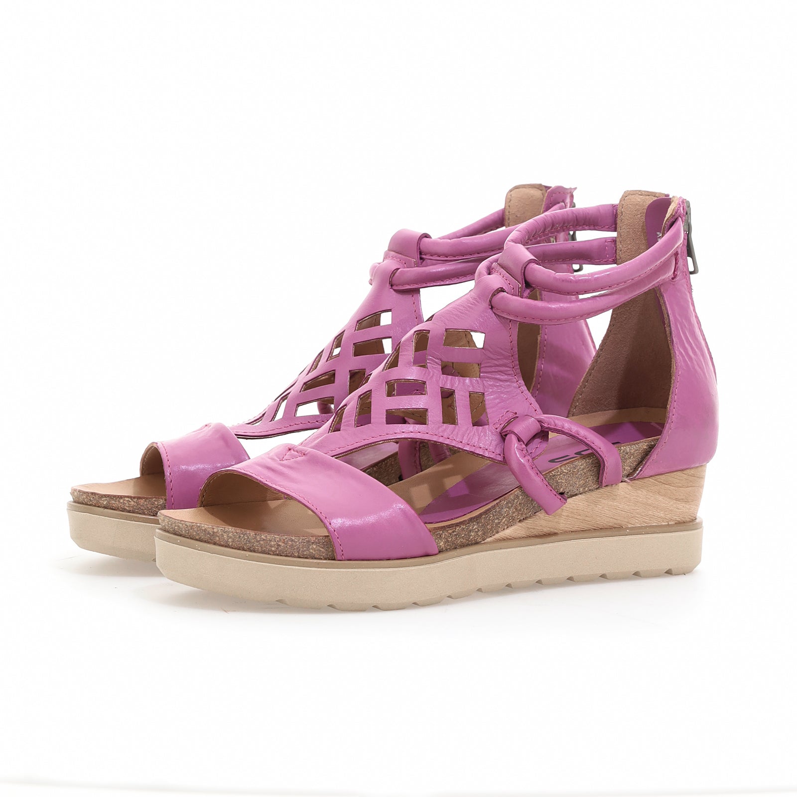 Mjus - Tita - Sandal - Wedge#color_fuchsia